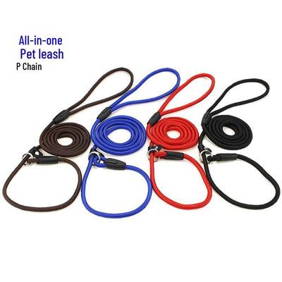Harnais pour chien en nylon anti-explosif et laisse résistante à la traction