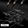 CyeeLife professional darts points, 1000 plastic darts points, 2BA screw, dart arrow tips, replacement points for soft darts, soft dart tips, soft