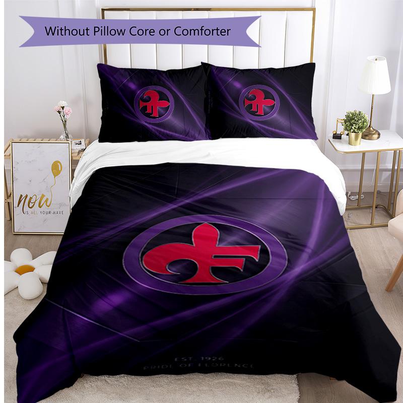 Fiorentina FC Printed 3PCS Bedding Set