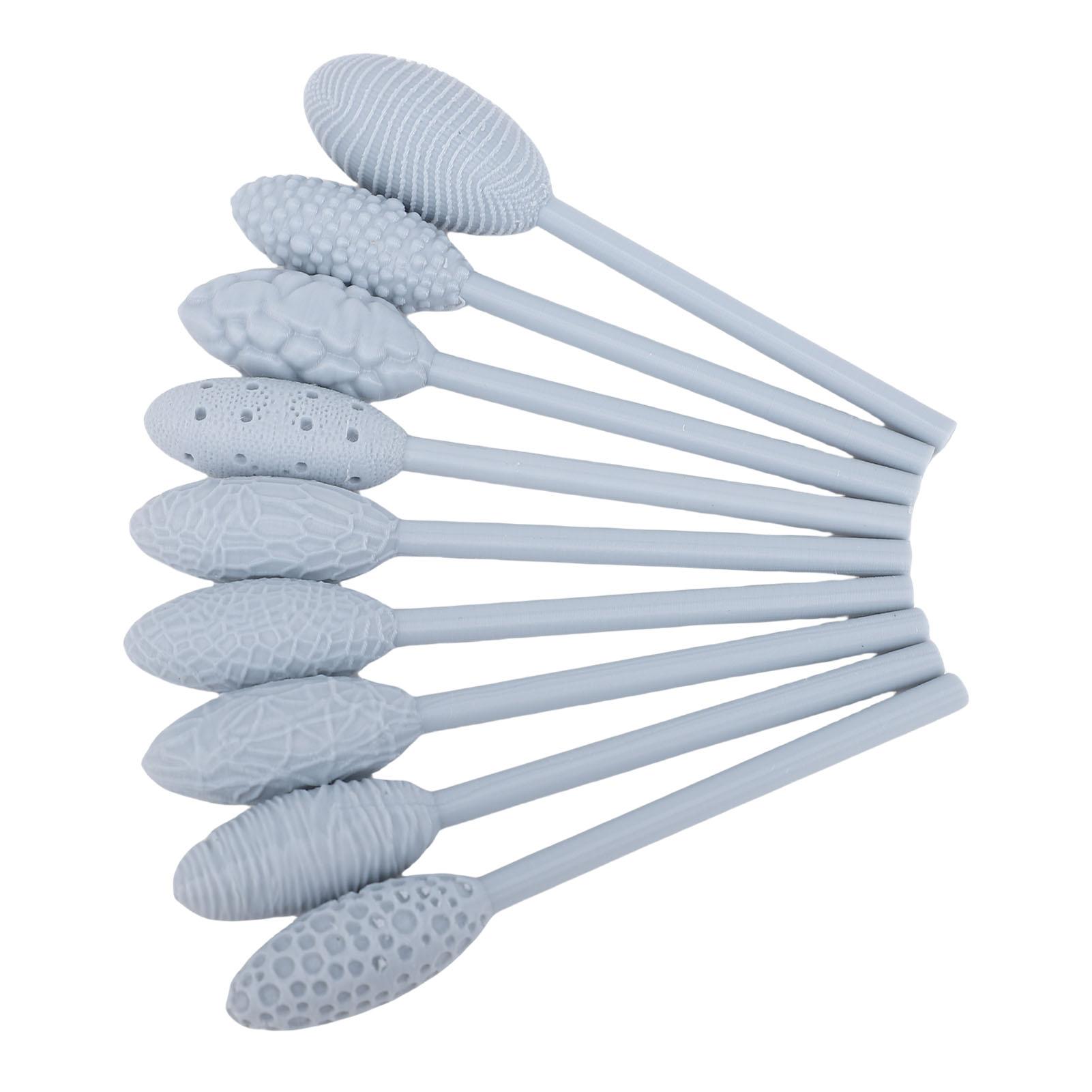 

Набор текстурных инструментов для глиняного искусства Эргономичный дизайн Многофункциональный набор текстурных инструментов для лепки из глины для рукоделия