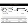 New Fashion Women Frame Myopia Glasses Prescription Nearsight Anti Blue Light Men Eyeglass 0 -0.50~-600
