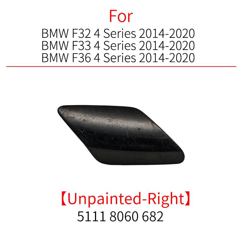 For BMW F32 F33 F36 M-Sport Car Front Bumper Headlight Washer Nozzle Cover Sprayer Cap Painted For BMW 4 Series 420 425 430i M