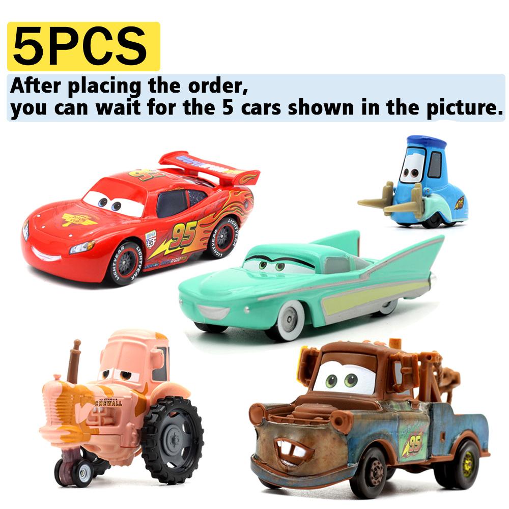 

Машинки Disney Pixar Cars Блискавка Макквін Метр Джексон Шторм Король Метр 1:55 Металевий сплав Іграшкова модель автомобіля Іграшки Дитячі подарунки