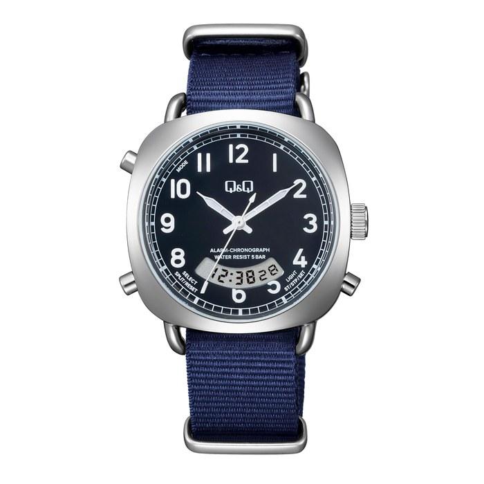 [Citizen Q&Q] Watch Q&Q Analog-Digital 50m Water Resistant A38A-002PK Blue