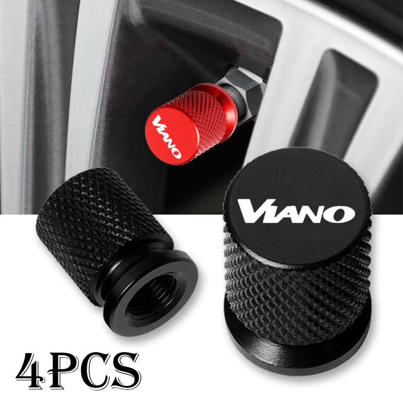 For Benz w1Car Wheel Tire Valve Caps Tyre Stem Covers Airdust Waterproof For Mercedes Benz VIANO Accessories