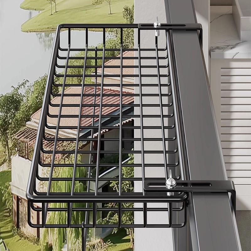 Stendibiancheria e Scarpe da Balcone Antifurto per Ringhiera Finestra
