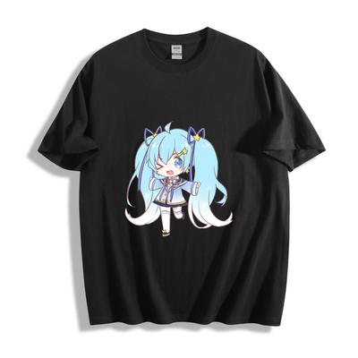 T-shirt Ragazza Anime Chibi - Design Stellato Kawaii Maglietta Unisex