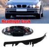 Car Left Right Side Headlight Lens Gasket Rubber Seal for BMW E39 5 Series 1999-2003 63126908405 63126908406 Auto Headlight Lens