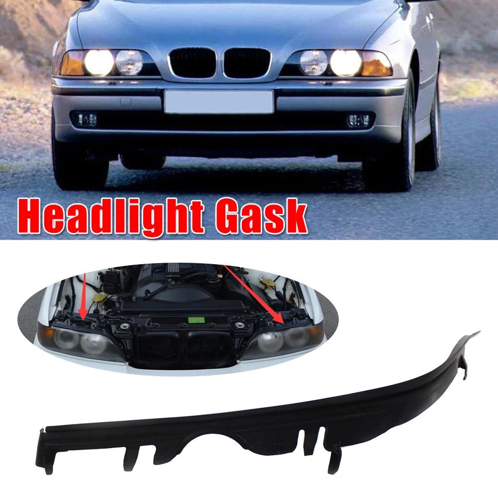 Car Left Right Side Headlight Lens Gasket Rubber Seal for BMW E39 5 Series 1999-2003 63126908405 63126908406 Auto Headlight Lens