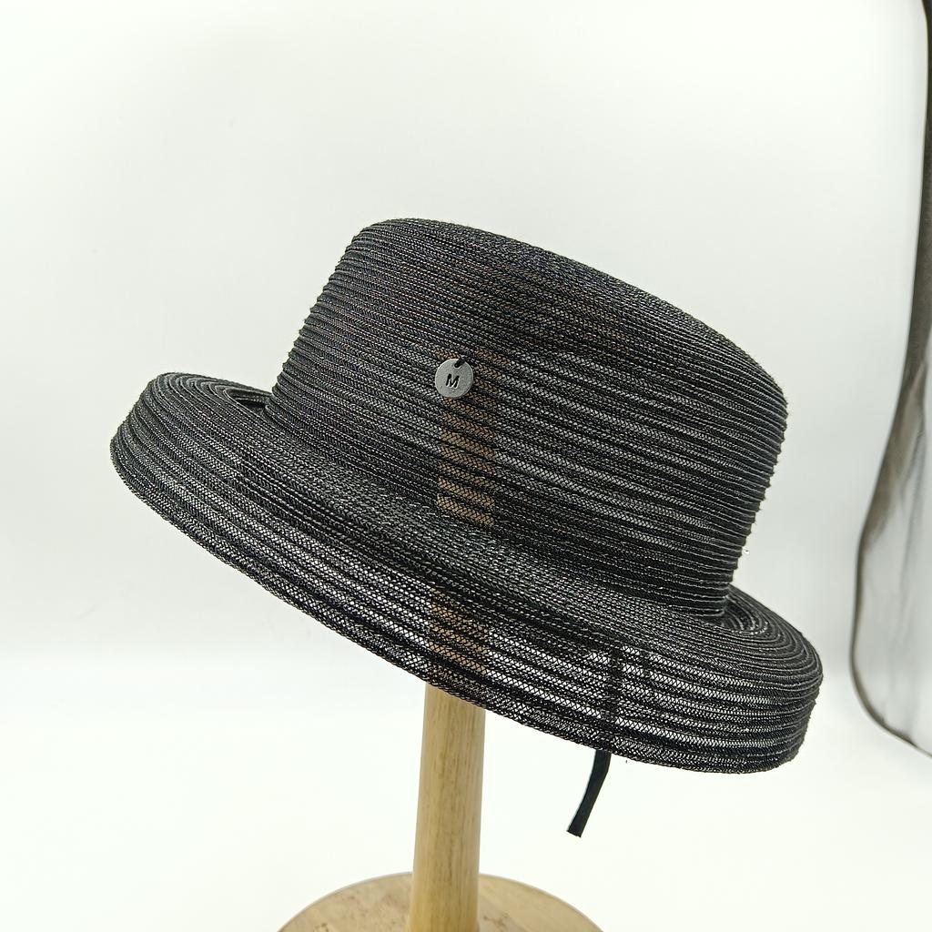 Bucket Hat Flat Top Letters Summer Ladies Sun Hat Ladies Straw Hat Fedora Hat British Style Men And Women Hat Letters Panama