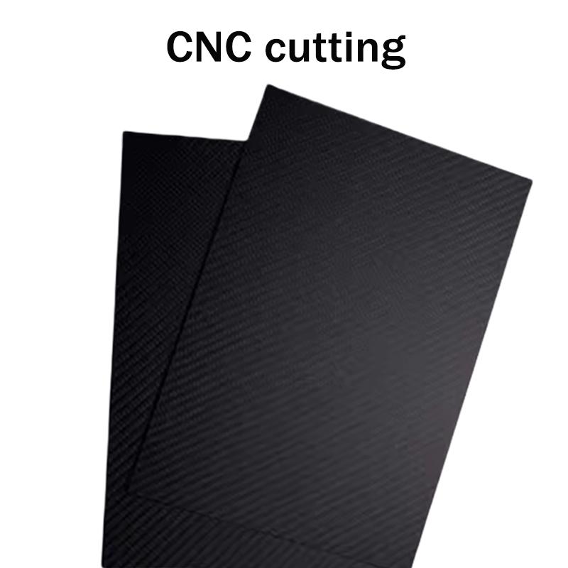 1pcs 200x250mm 3K High Hardness Carbon Fiber sheets 100% Pure Carbon Panel Board 0.5mm-6mm Thickness Carbon fiber model material 0.5mm twill matte