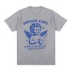 Sweet Girl With Anger Issues T Shirt Funny Angel Lovers Tshirts Men Women  Cotton Casual Oversized Short Sleeve Tee Shirt