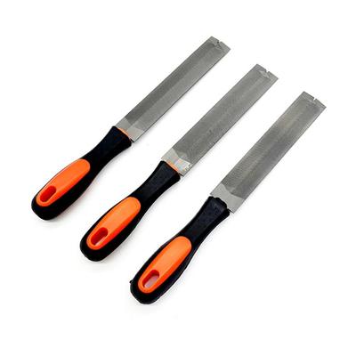 1Pcs Rhombic Pruning Saw File Triangle Metal Wood Rasp With TPR Handle T12 Bearing Steel Woodworking Hand Tool