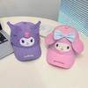 SanrioKulomi Cartoon Sun Protection Baseball Cap Summer UV Protection Cute Casual Stylish Breathable Adjustable Sun Hat