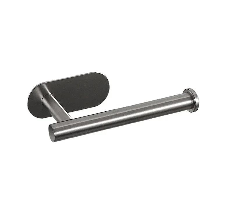 

Кольцо для полотенца для рук, самоклеящееся полотенце для ванной комнаты, кухонное полотенце, держатель для полотенца для рук, приклеивается на стену, нержавеющая сталь, матовый черный цвет