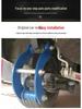 Jeep V31/V32/V33 Speed Runner/Delica/Cheetah Q6 Black Gold Steel Plate Hanger - Extended & Lifted Modification