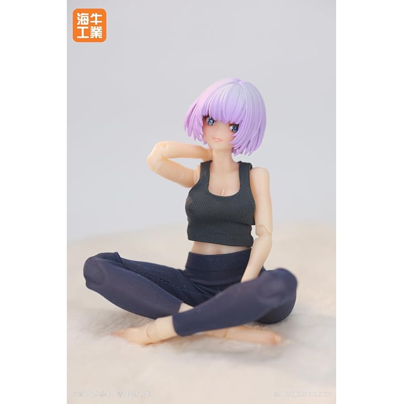 HiPlay Kaigyu Kogyo 1/12 Commemorative Limited Edition - Yoga Day Inanna Mex-01 Purple Hair Movable Figure, Painted and Finished