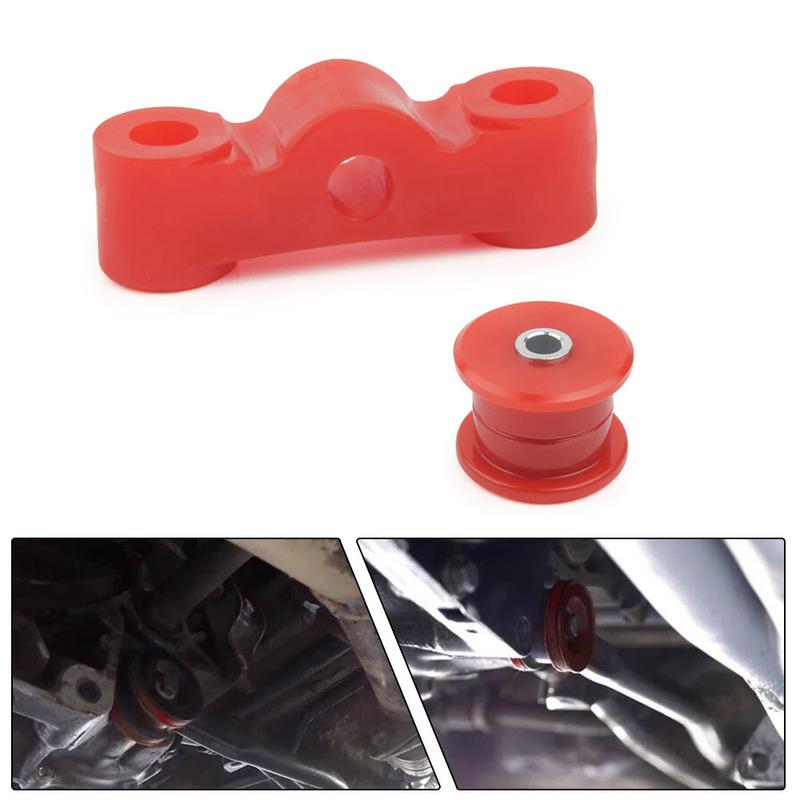 Red D-Series Energy Polyurethane Poly Shifter Bushings For Honda Civic EK EG 92-00 RS-SFN05