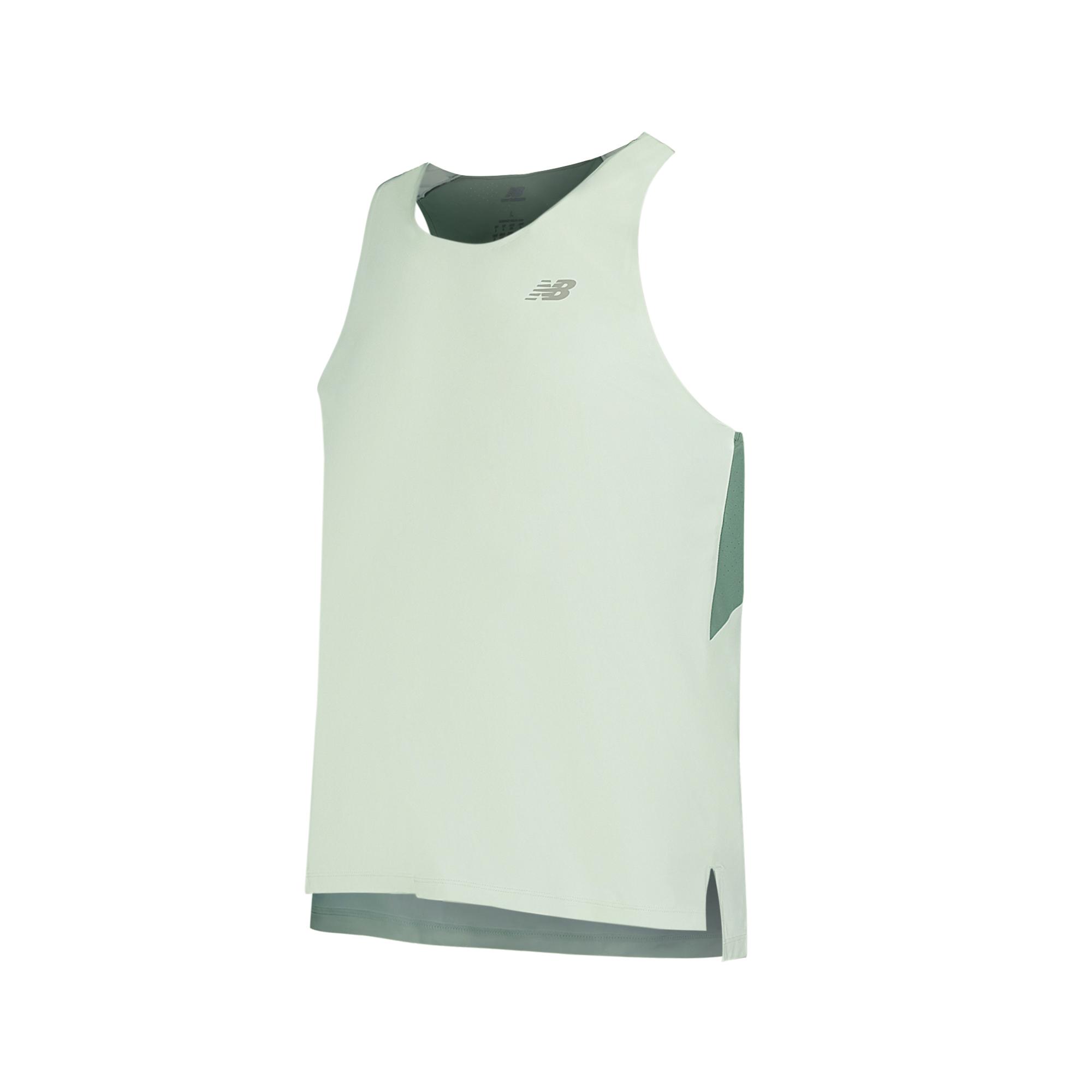 New Balance Tank Top Men s Light Mint Green MT43512-CYS L