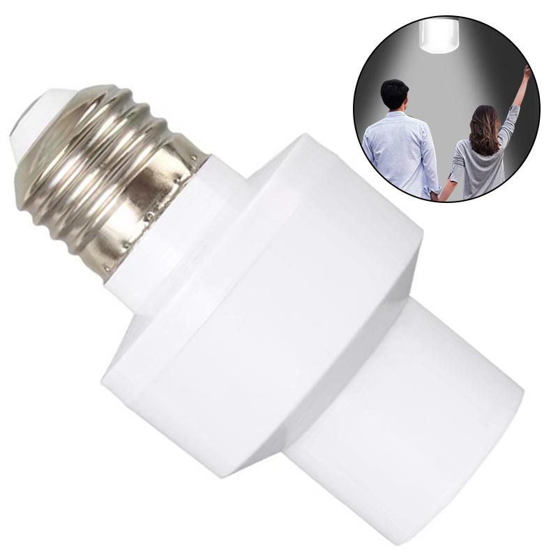 Soquete de Lâmpada Inteligente com Interruptor de Indução de 360 Graus Design Compacto Instalação Fácil