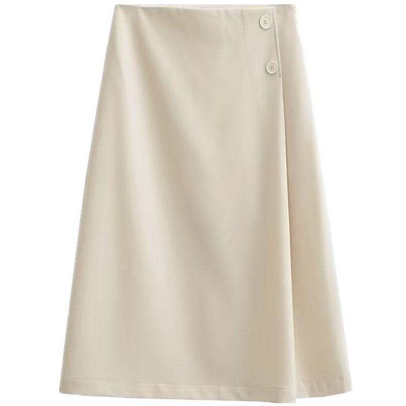 

Fashion Style New Autumn New Women s Clothing Minimalist Fancy High Waist Long Dress Skirt Wt33s5an2001 As shown in the figure L