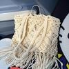 Seaside Beach Hollow Weaving Capacity Handbags Bohemian Style Tassel Verstaile Fashion Tote Bags Ladies Shoulder Bag For Woman