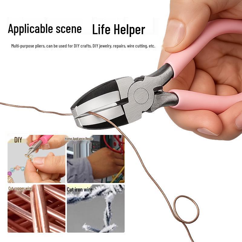 Multi-functional Mini Jewelry Pliers: Crimping, Needle Nose, DIY Beading & Wire Wrapping Tool