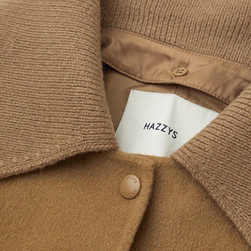 HAZZYS Women's Wool Blend Short Commuter Coat