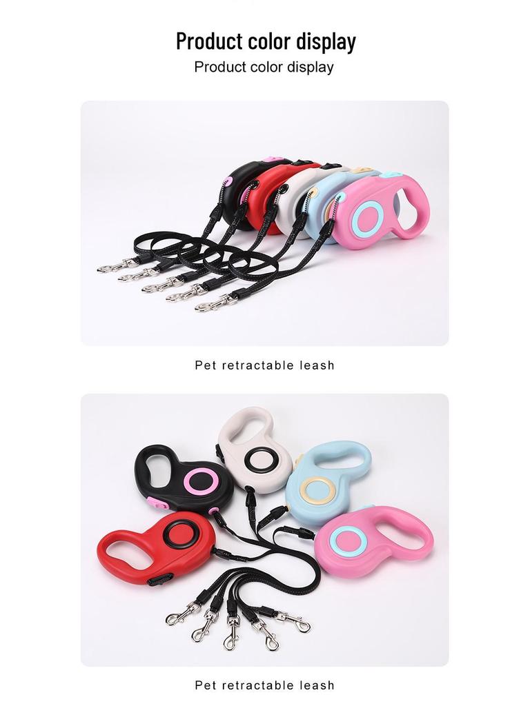 Automatic Retractable Dog Leash for Large, Medium, Small Dogs - Outdoor Walking Rope