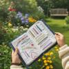 DIY Embroidery Stitch Book Hand Sewing Guide for Beginners Cross Stitch Patterns Needlework Tutorial with Sampler Templates