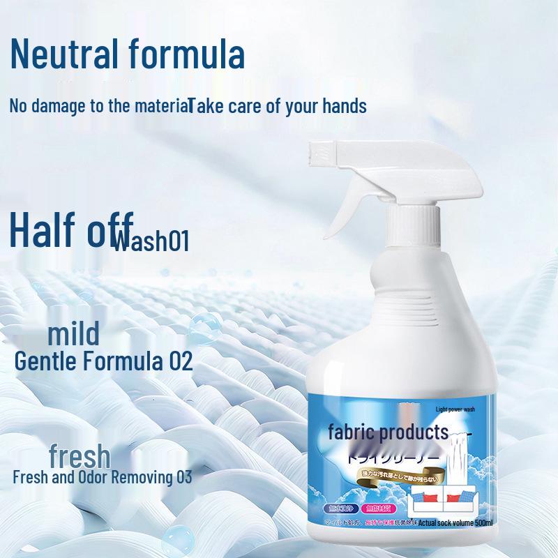 Mu Zhi He Wasserfreier Fleckenentferner für Stoffsofas und Teppiche