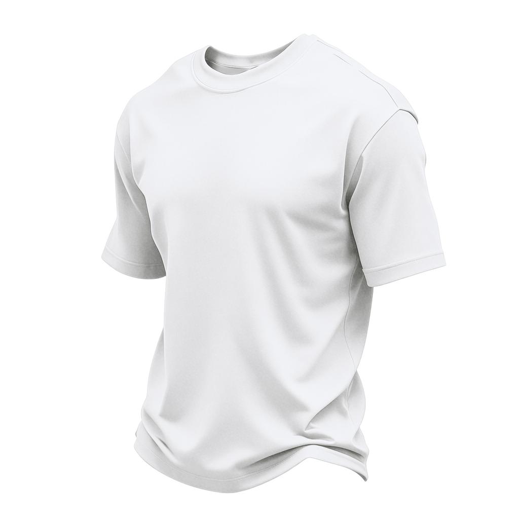 Men Crew Neck Short Sleeve T Shirt Soft Lightweight Classic Fit Basic Tee Comfortable Casual Top for Daily Wear