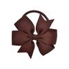 Cute Grosgrain Ribbon Bows Elastic Hair Bands For Girls Baby Lovely Ponytail Holder Hair Ties Children Kids Hair Accessories