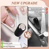 3D Doppelkopf-Nägel Französische Form Starker Cat-Eye-Magnet Nagelkunst Gel-Nagellack Magnetischer Effekt Maniküre Zubehör Werkzeugset