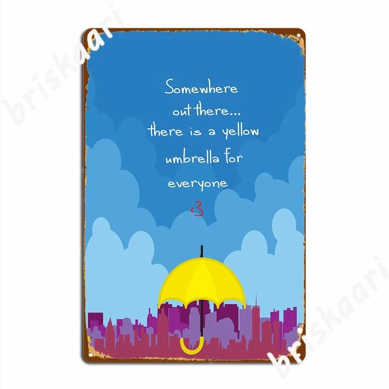 Himym Metal Sign Personalized Wall Decor Home Cinema Garage Tin Sign Posters 20X30CM