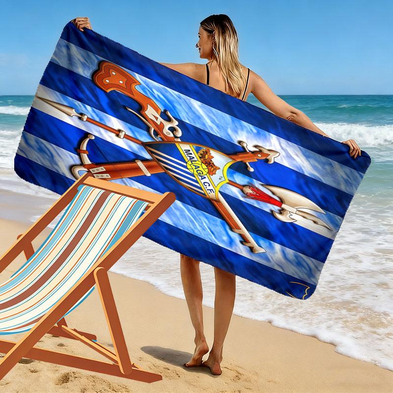 Málaga Beach Towel, Large Soft Quick Dry Towel for Beach Camping Swimming