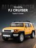 Toyota FJ Cruiser 1:24 Alloy Model Toy Car with Sound & Light Features
