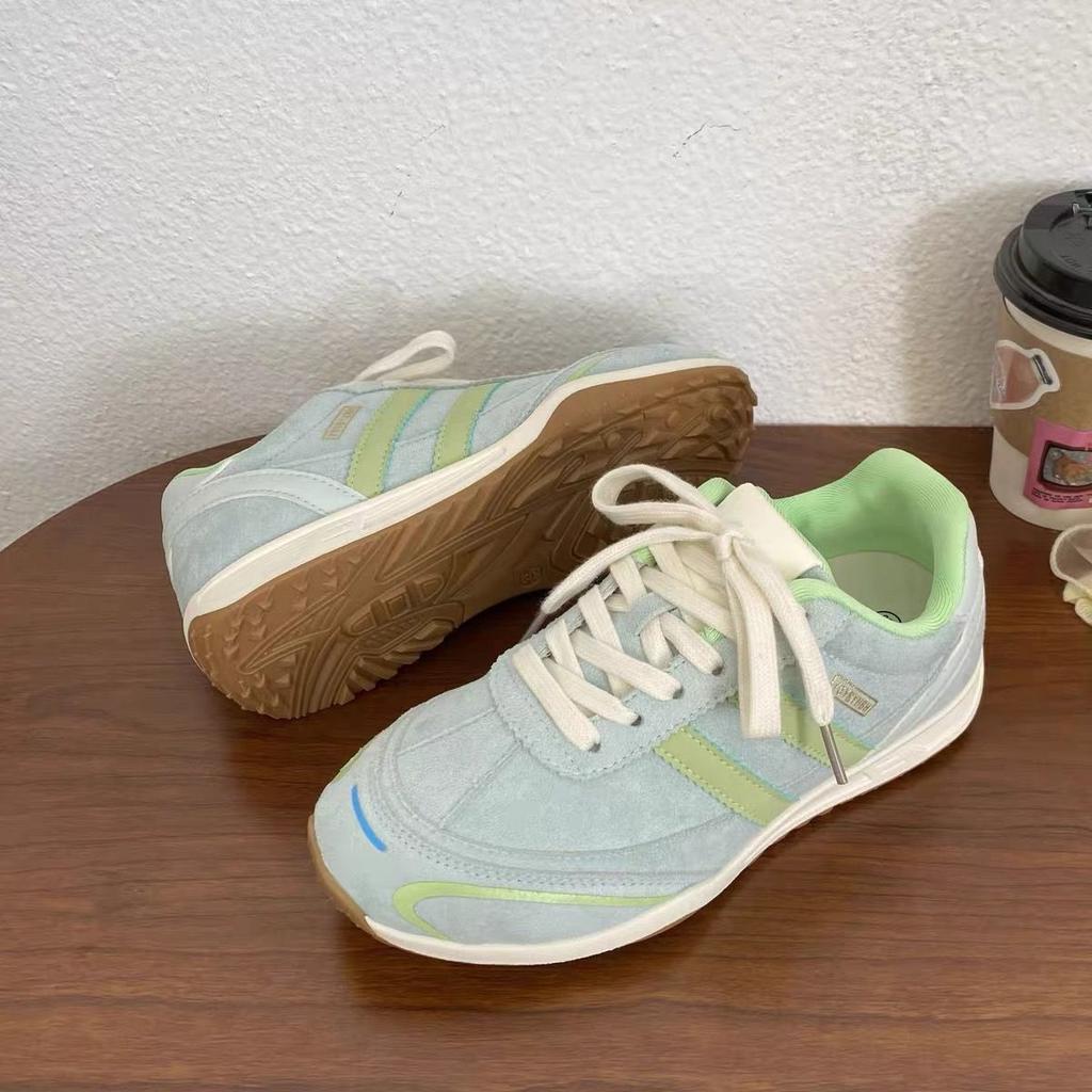 Niche casual retro sports board shoes women's autumn new German training shoes student versatile Forrest Gump shoes