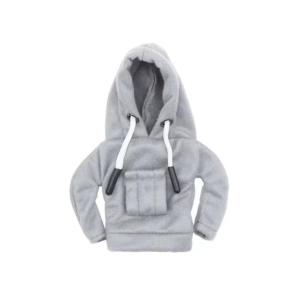 Mobidea Cute Hoodie Car Gear Shift Cover - Universal for Manual/Automatic Car Interior Decorative Gear Handle Protector
