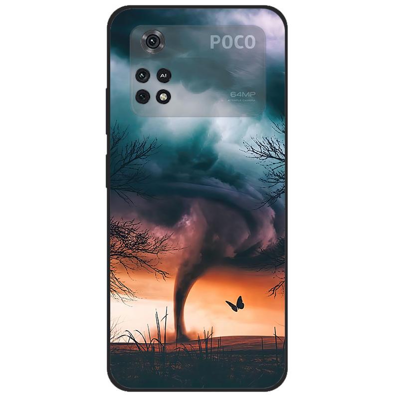 

For Poco X4 Pro 5G 2022 Case Cool Painted Cover Shockproof Bumper For Xiaomi Poco M4 Pro 4G 5G Phone Case Soft Silicon Coque Poco M4 Pro 5G