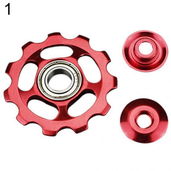 

MTB 11T велосипед дорожный велосипед задний переключатель шкив из алюминиевого сплава жокей-колесо красный