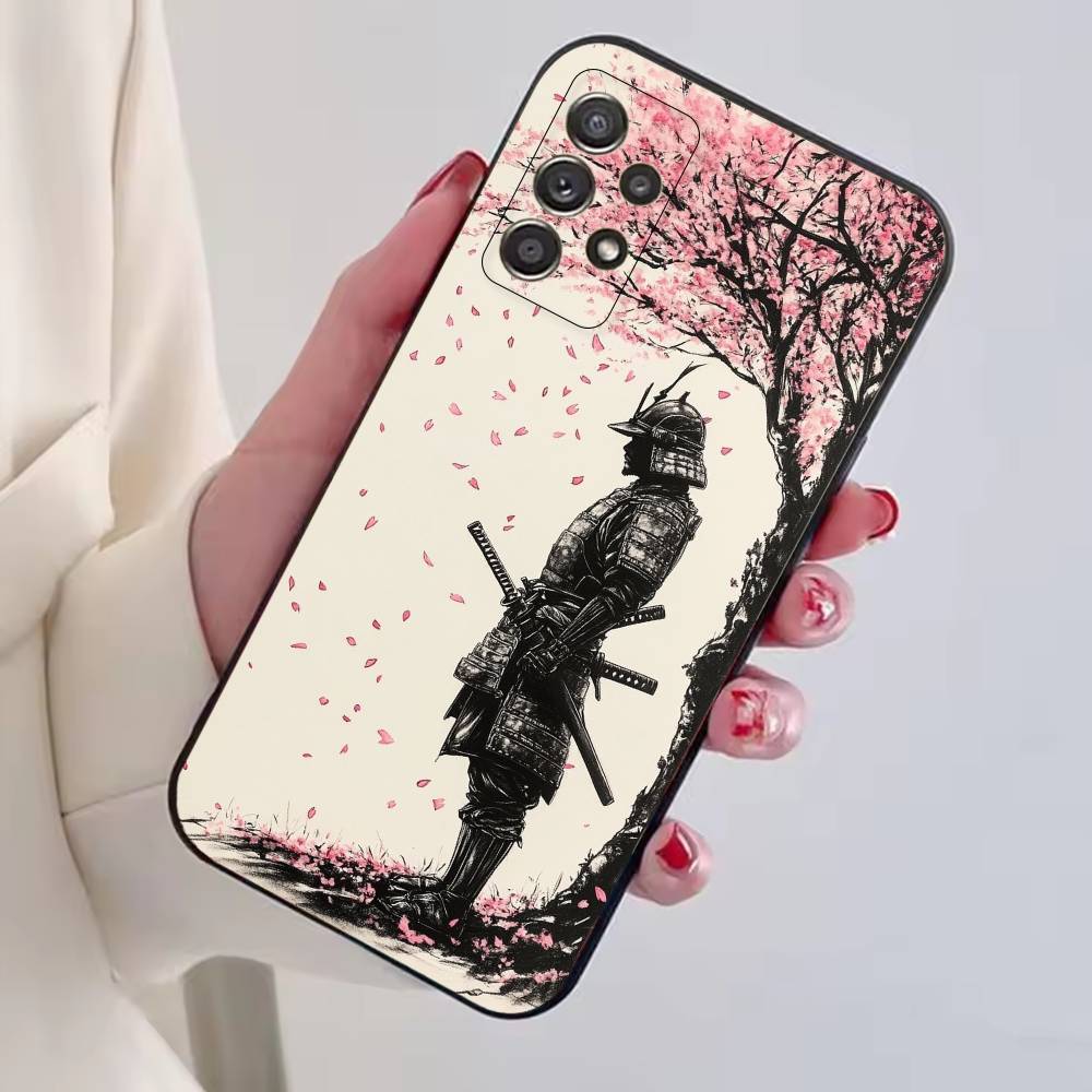 Personalized Japanese B-Bushido Phone Case For Samsung S25,S24,S21,S22,S23,S30,Ultra,S20,Plus,Fe,Soft Silicone Black Cover