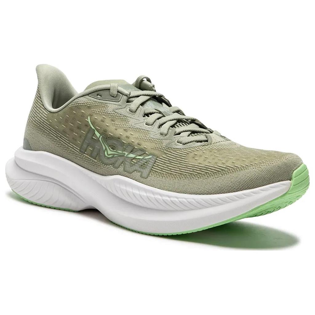 new HOKA ONE ONE MACH 6 Abrasion Resistant Low Top Training Running Shoes Men's Cyan