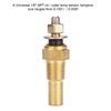 Oil Temperature Sensor, Water/Oil Temp Temperature 1/8 NPT Electrical Sender Transmitter Sending Unit Temp Sensor