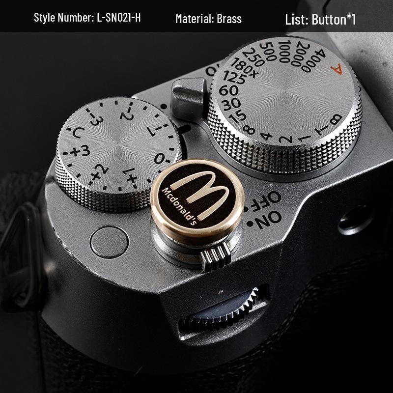 Fujifilm & Nikon Camera Shutter Button Cap for XT Series & ZF