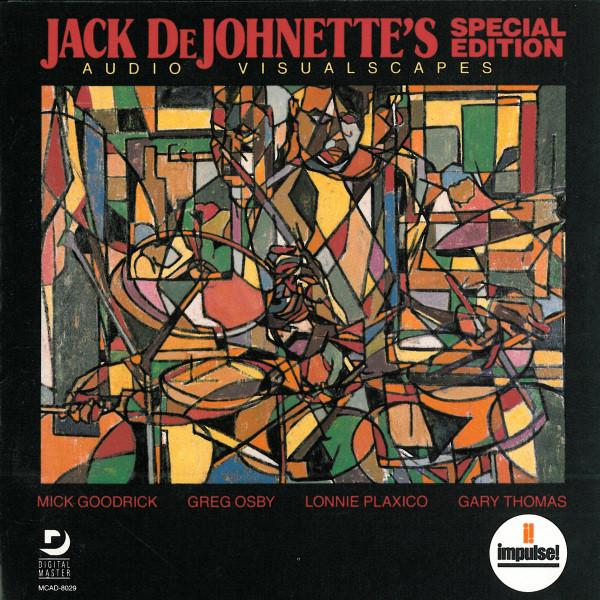 CD JACK DEJOHNETTE'S SPECIAL EDITION - Audio-Visualscapes MCAD8029 Impulse! 1988 US Jazz Used