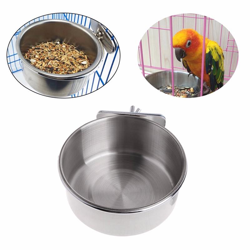 parrot feeding dishes