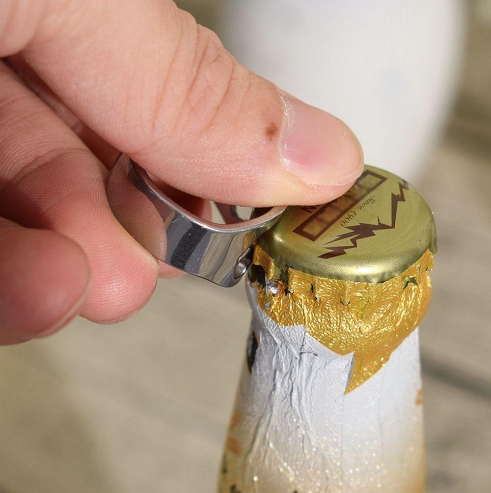 Remover Home Accessories Finger Ring-shape Beer Bottle Opener Bar Tools Kitchen Gadgets Wine Opener