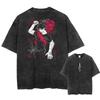 2026 New Arrival Unisex Clothes Tee Shirt Homme Y2k Graphic T-Shirts Unisex Tshirt for Unisex Ropa Hombre Washed Acid Japanese Anime