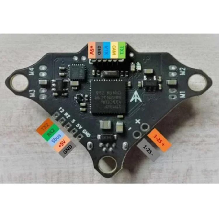 F4DC Flight Control Quadcopter Control Board Supports 615 716 816 820 8520 Brushing Motors Easy To Use